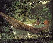 Winslow Homer Sunshine under the tree Sweden oil painting artist